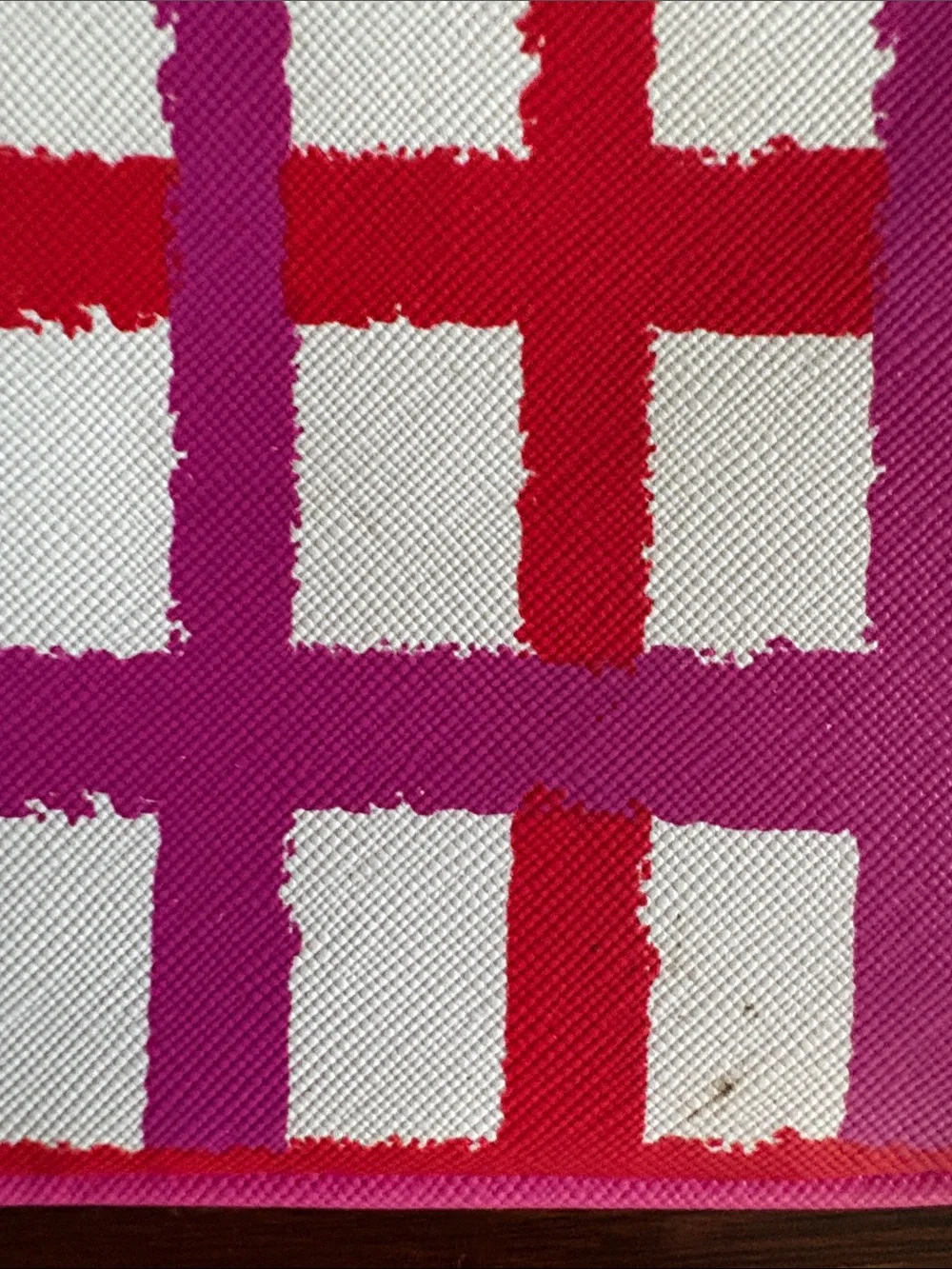 DABNEY LEE Pink & Red Heart Zip Pouch